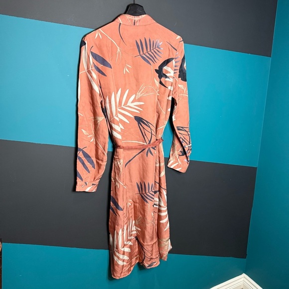 Tropical Print Button-Up Dress size 36 - Picture 5 of 9